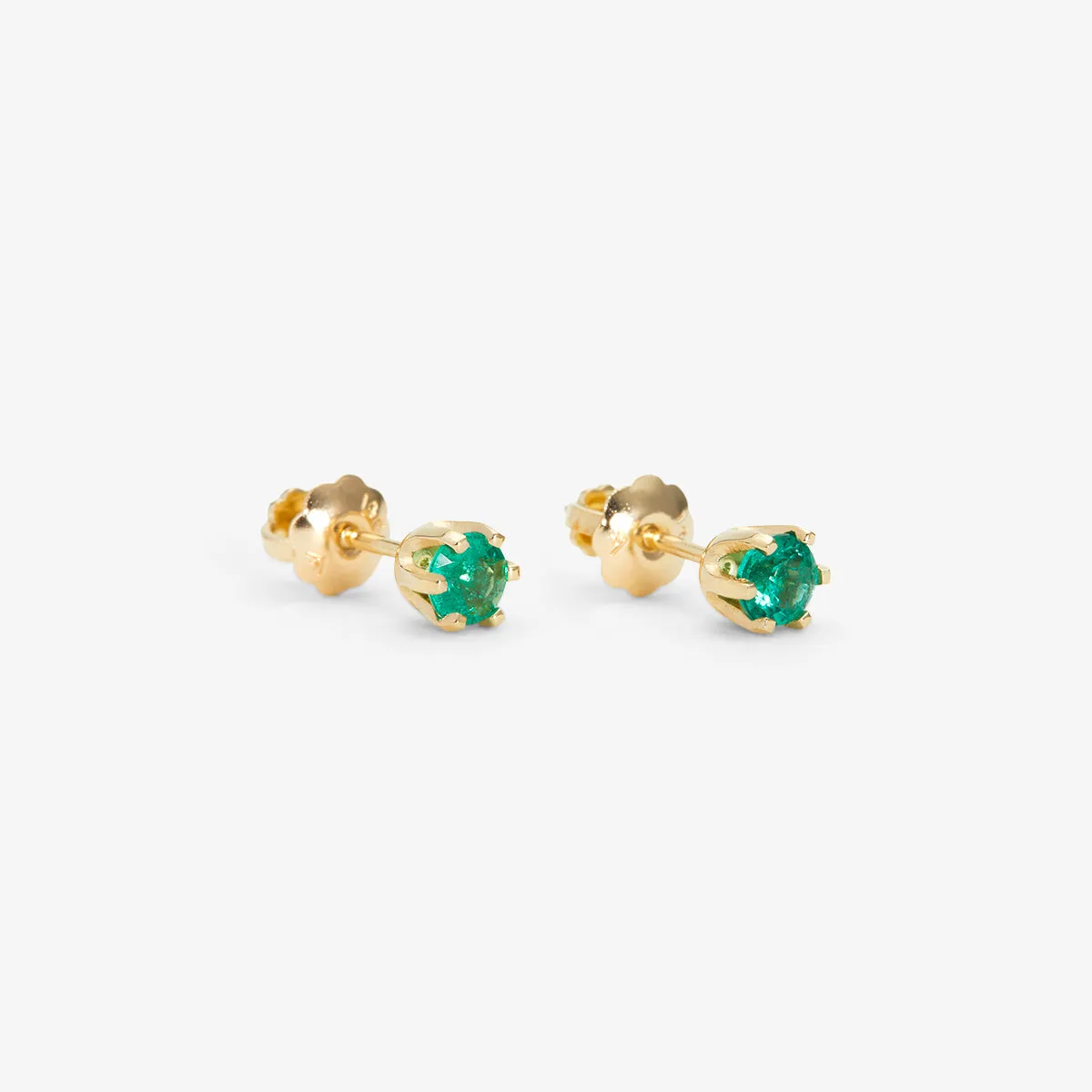 E1903E | 3.5mm Emerald Studs