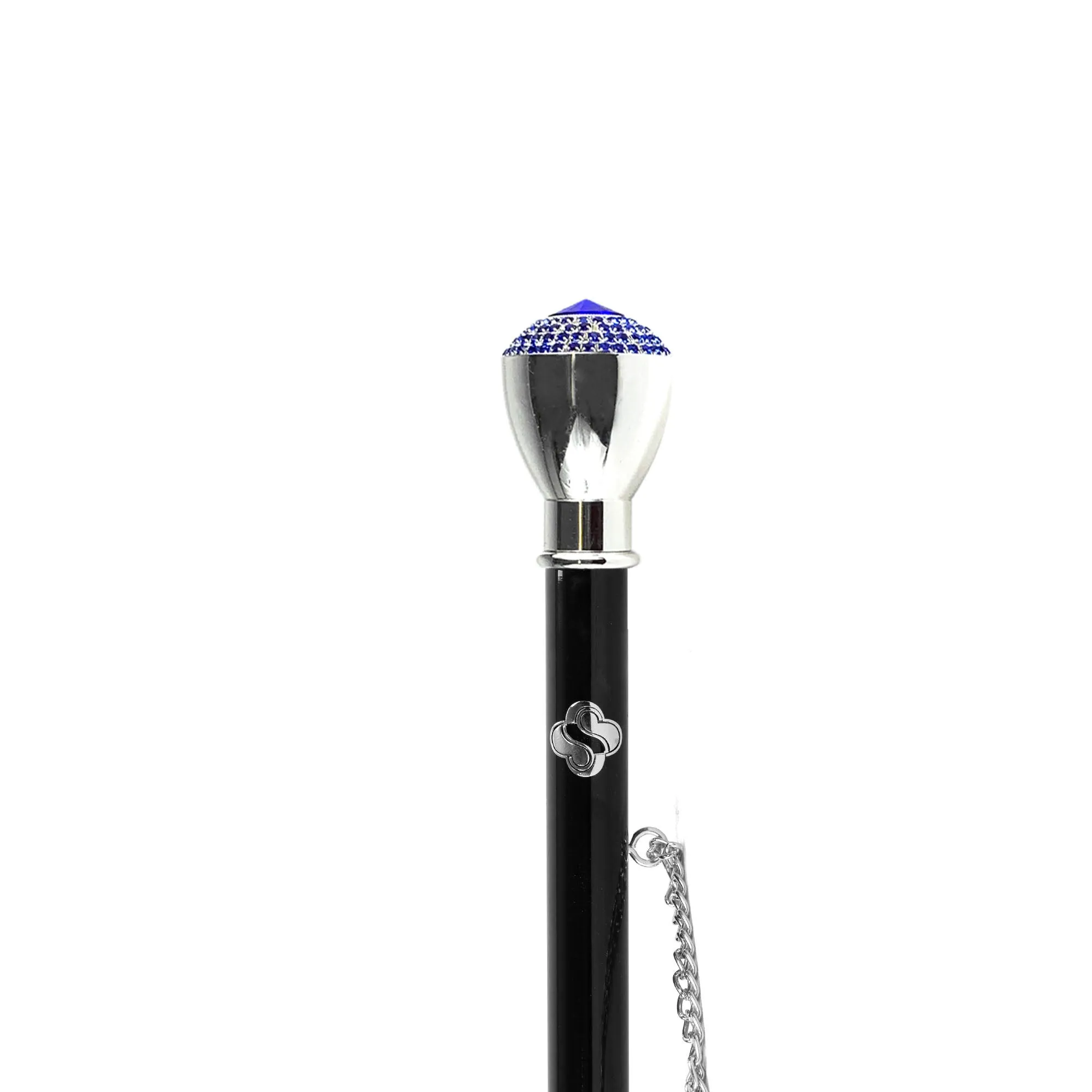 Elegant Shoehorn - Sapphire Encrusted Knob