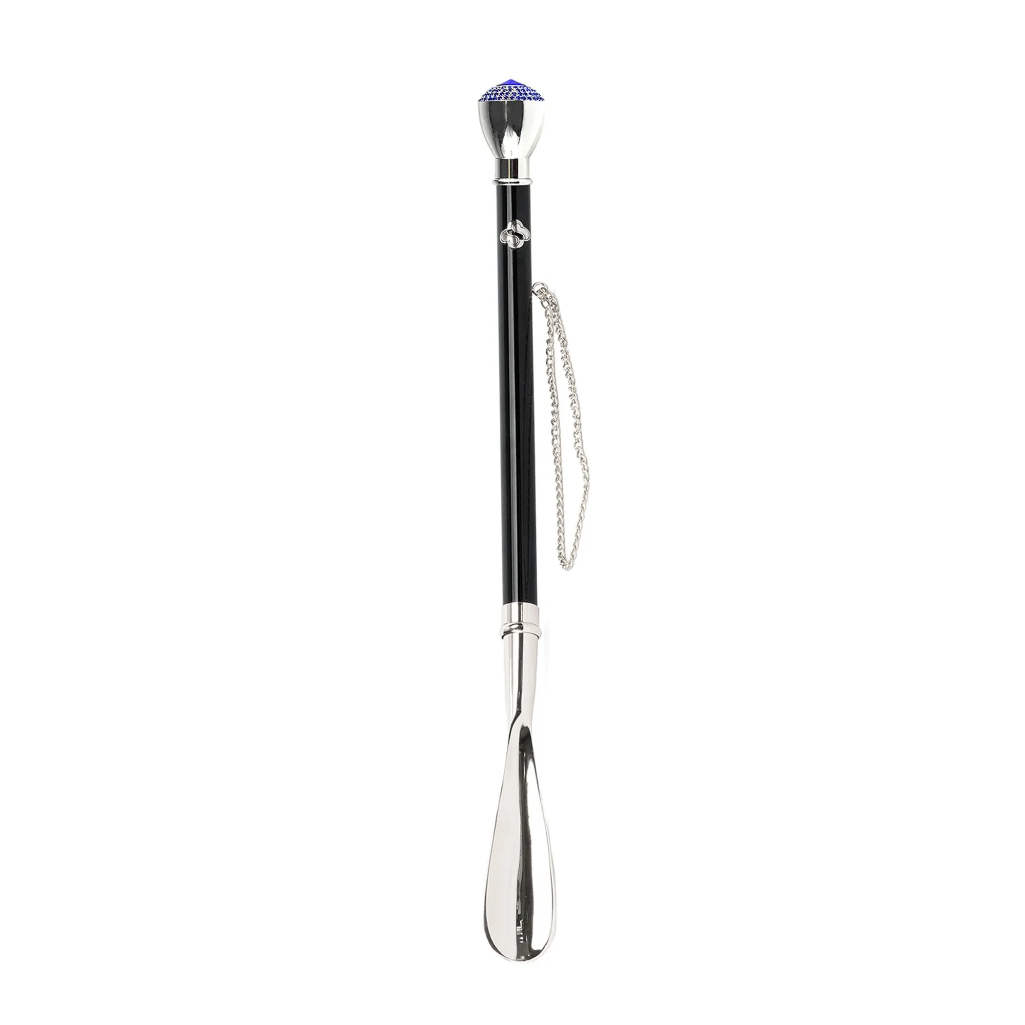 Elegant Shoehorn - Sapphire Encrusted Knob