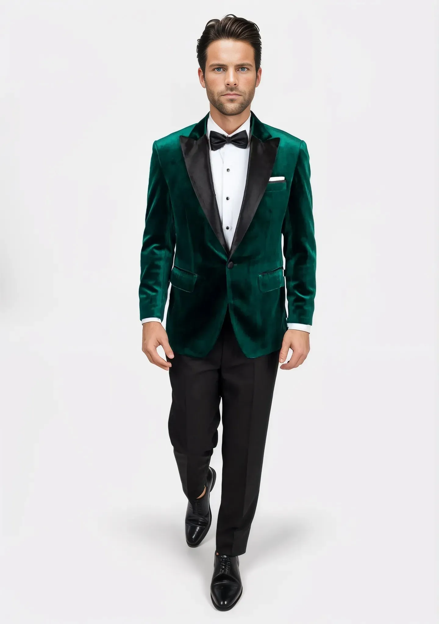 Emerald Green Velvet Tuxedo