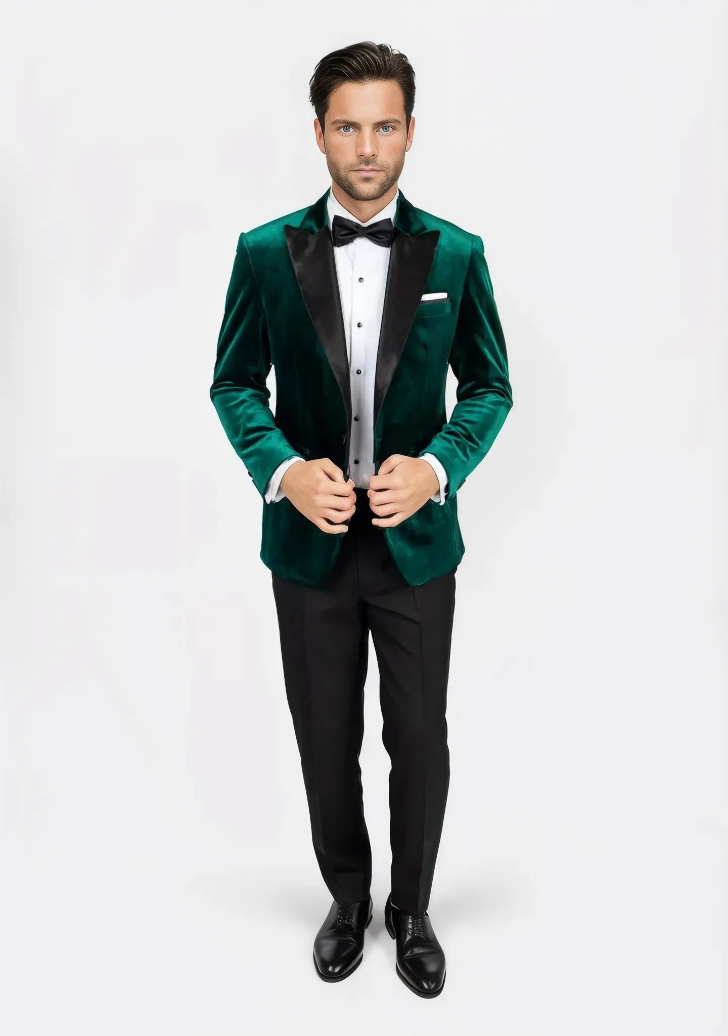 Emerald Green Velvet Tuxedo