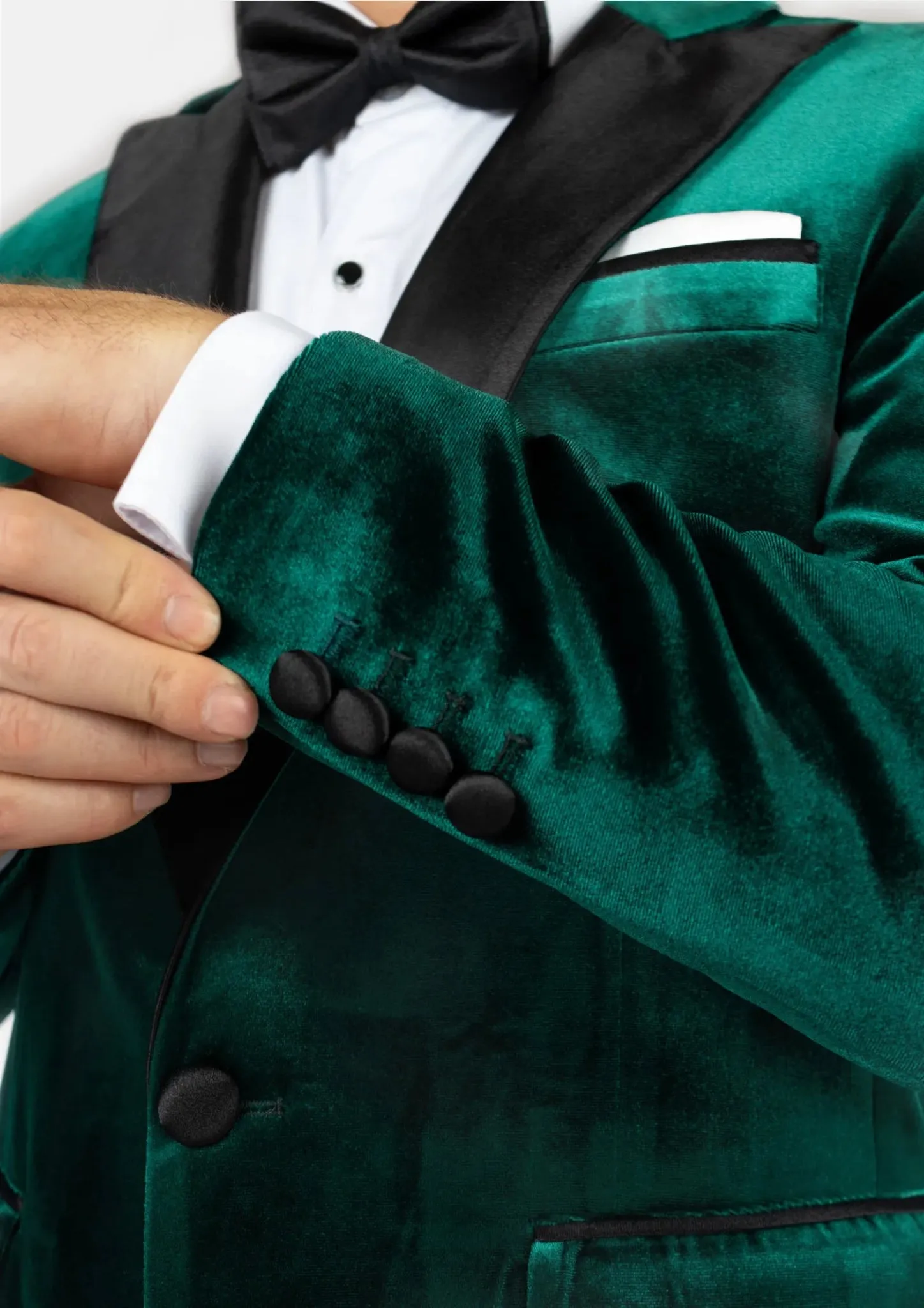 Emerald Green Velvet Tuxedo