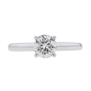 Esme Round Hidden Halo Ready for Love Diamond Engagement Ring 1ct