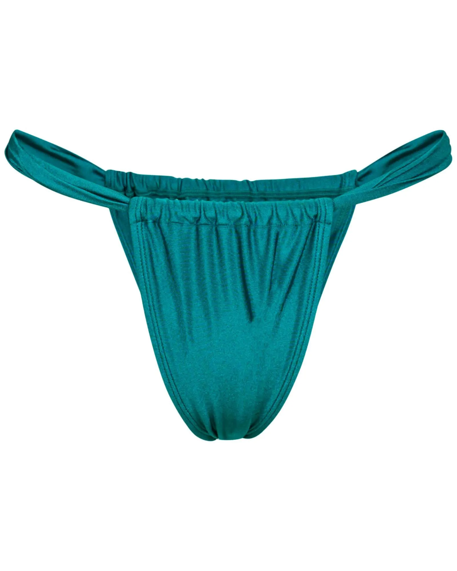 Eve tanga bottom - Shiny teal