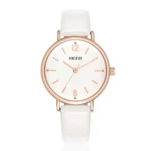 Fashion Simple Style Watch Leather Strap Women Quartz Watch