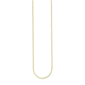 Gold Plated Sterling Silver Thomas Sabo Charm Club Fine Link 45-50cm