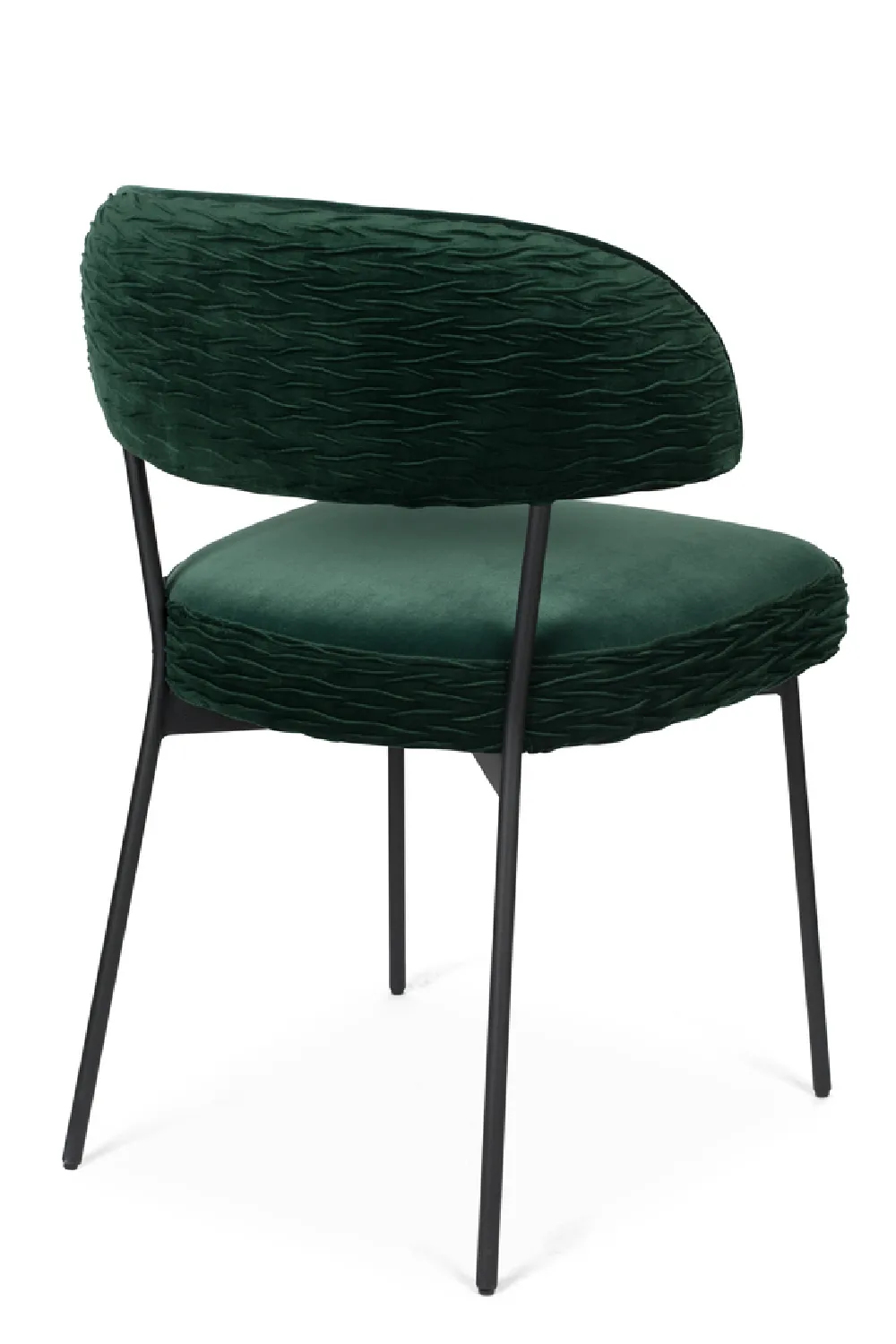 Green Velvet Dining Chairs (2) | Bold Monkey The Winner