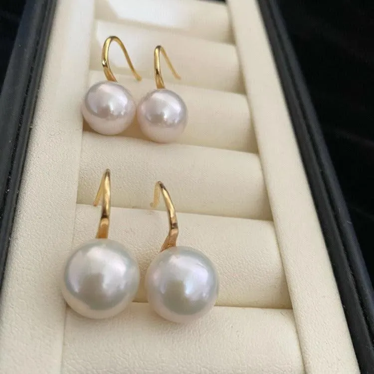 Highheel Shaped Edison Pearl Earrings