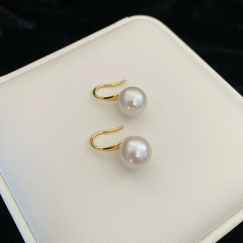 Highheel Shaped Edison Pearl Earrings