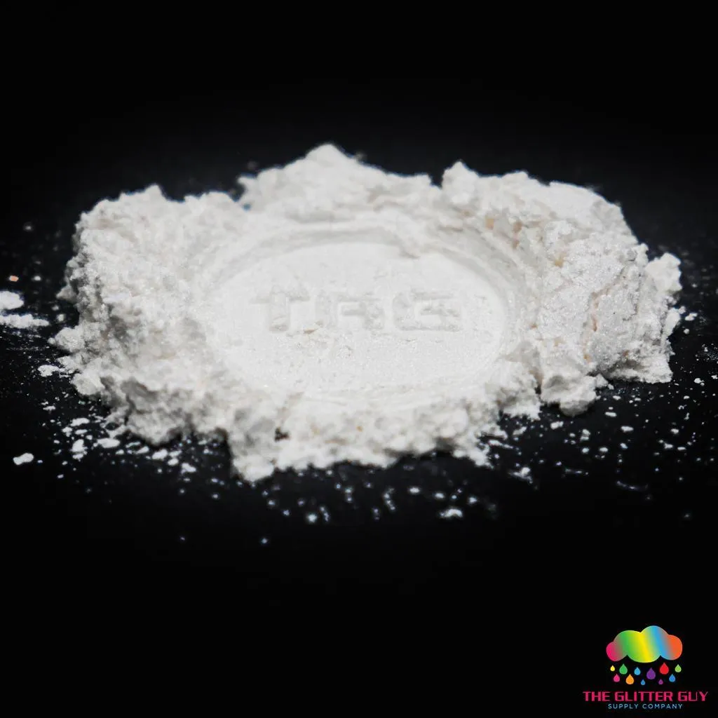 Iridescent Series Mica Powder - Bright White