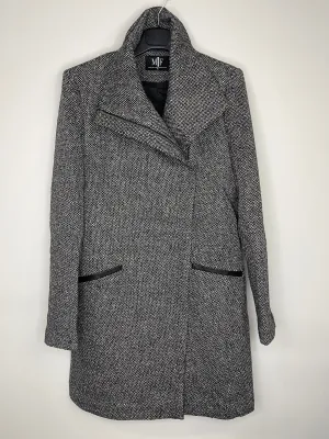 Jacket, Tweed, Asymmetrical Zip