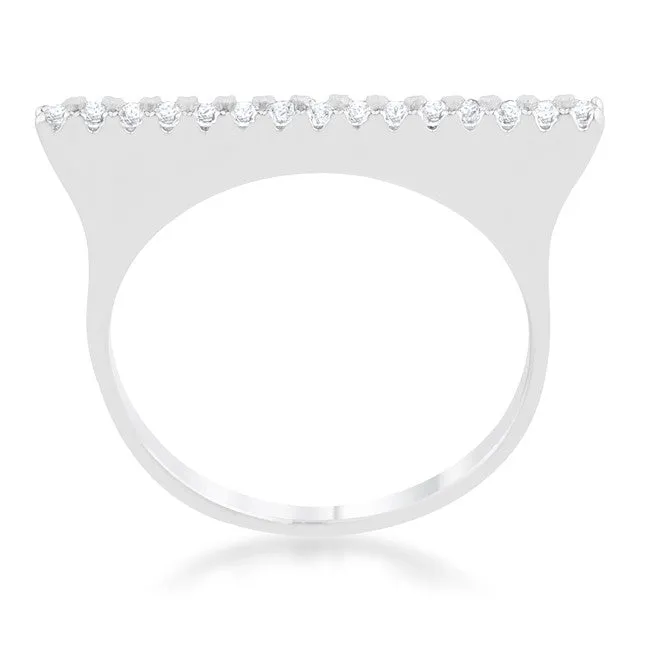 Karolina Contemporary Simple Ring | .2ct