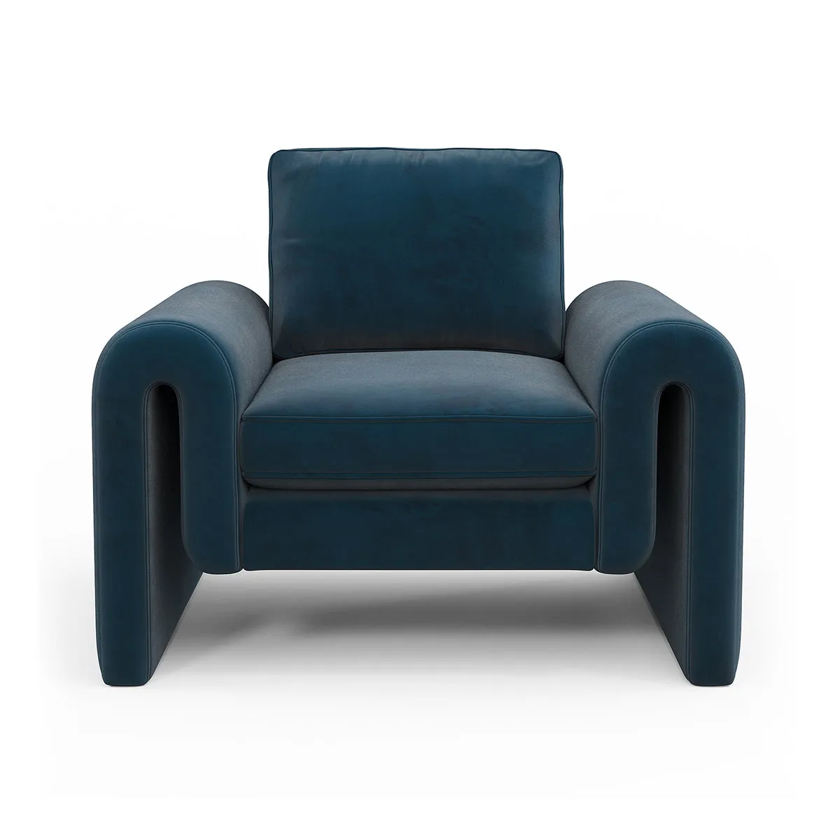 Kole Velvet Armchair