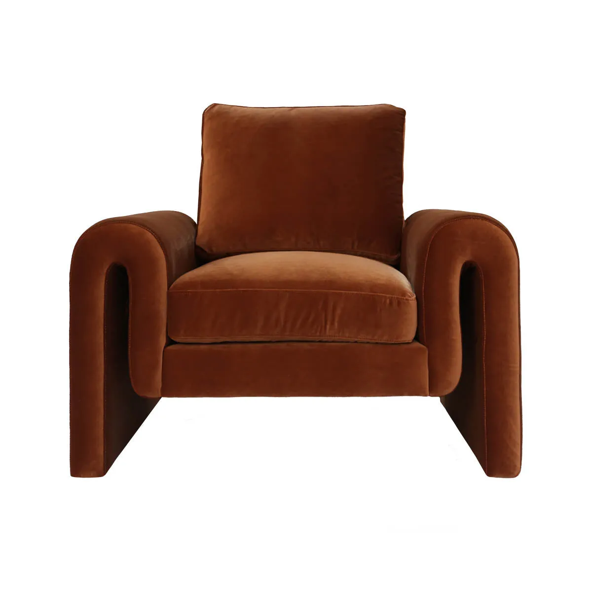 Kole Velvet Armchair