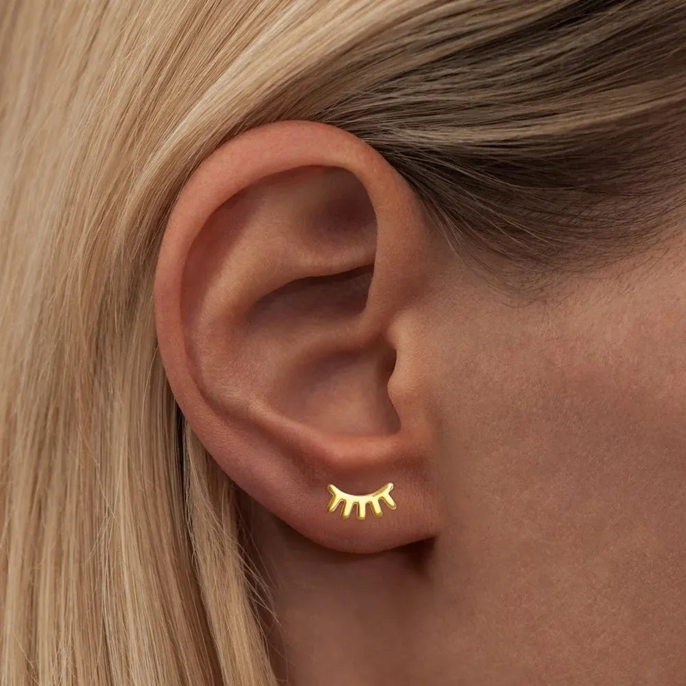 LULU Copenhagen Blink Earring - Shiny Gold