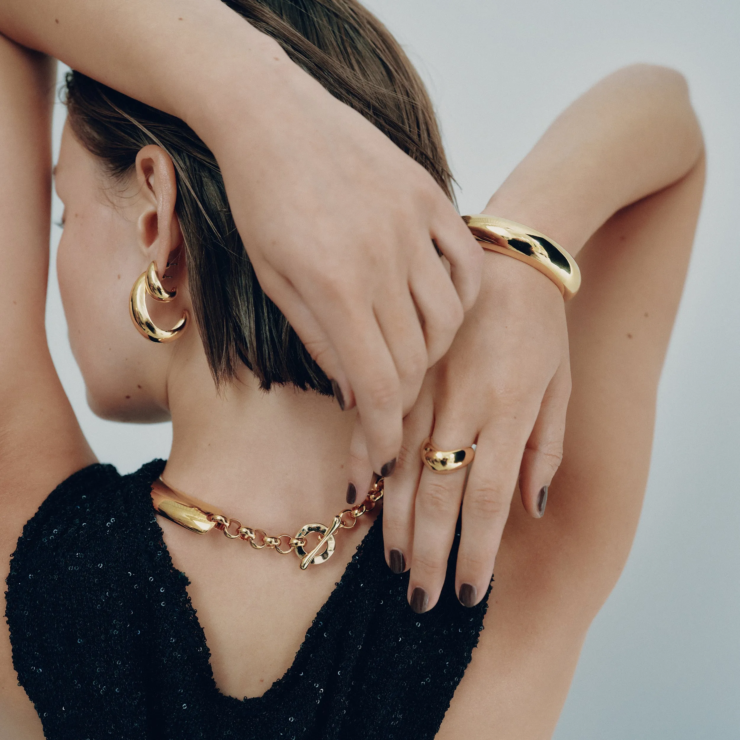 Luna Cuff - Gold