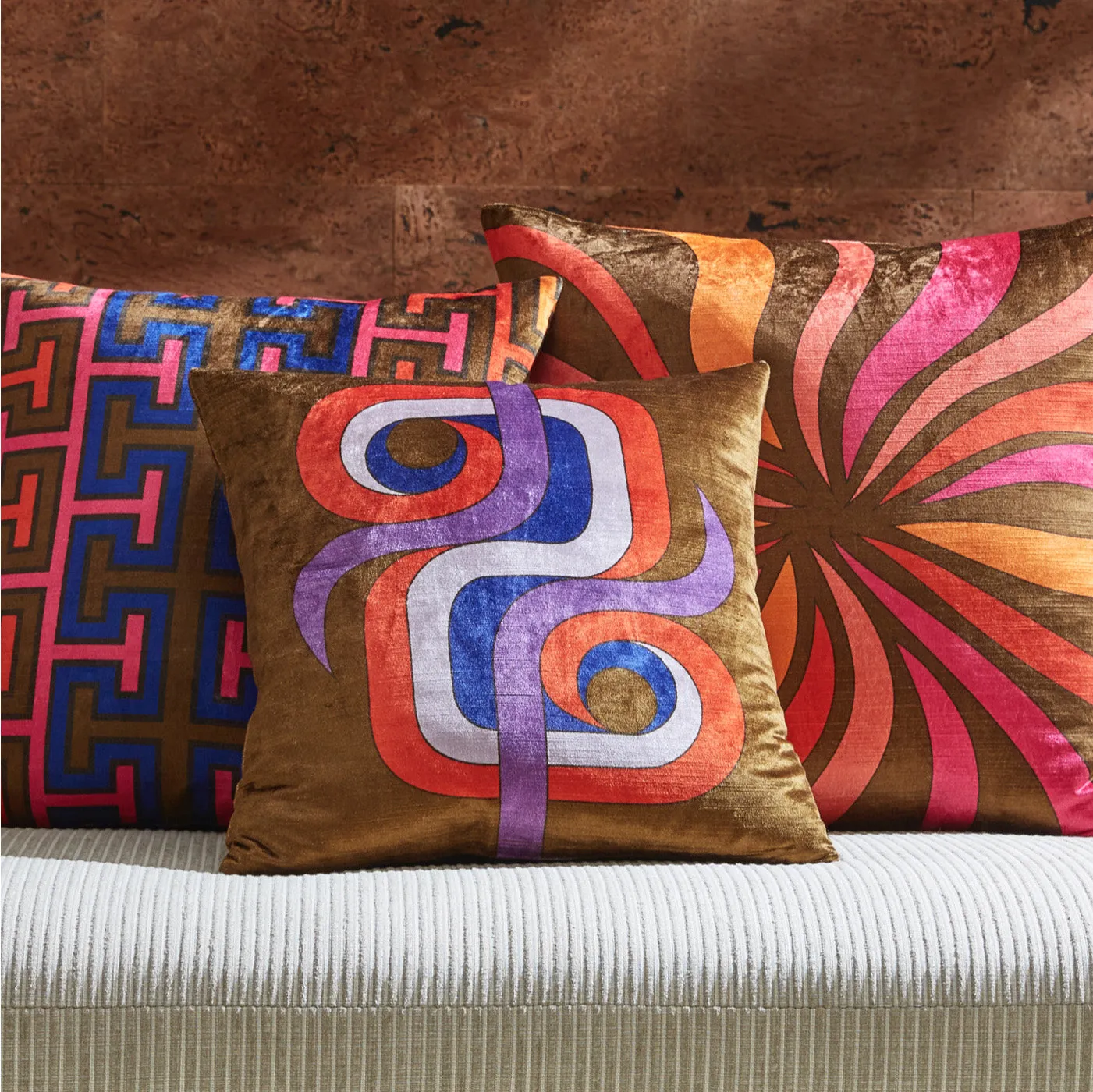 Madrid Supergraphic Cushion