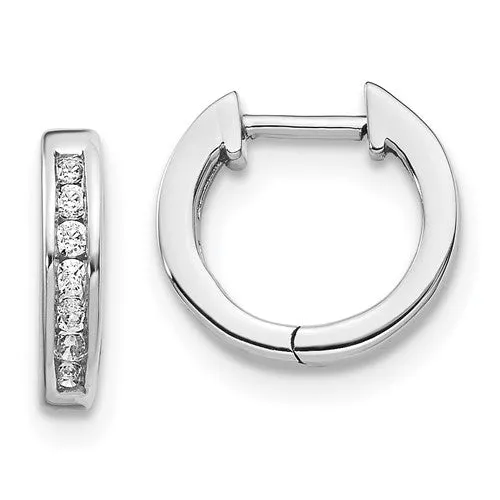 Mati Mini Diamond Huggie Hoops