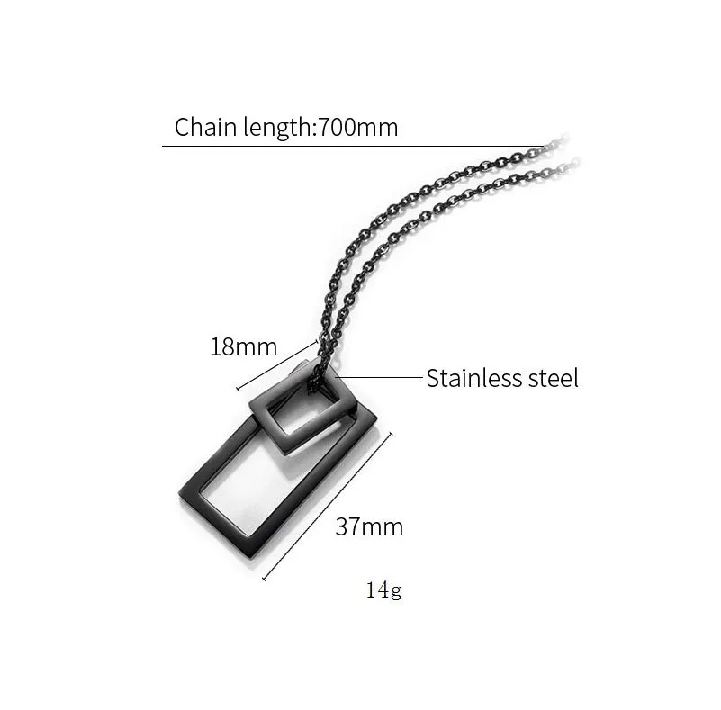 Men's Fashion Simple Pendant Necklace