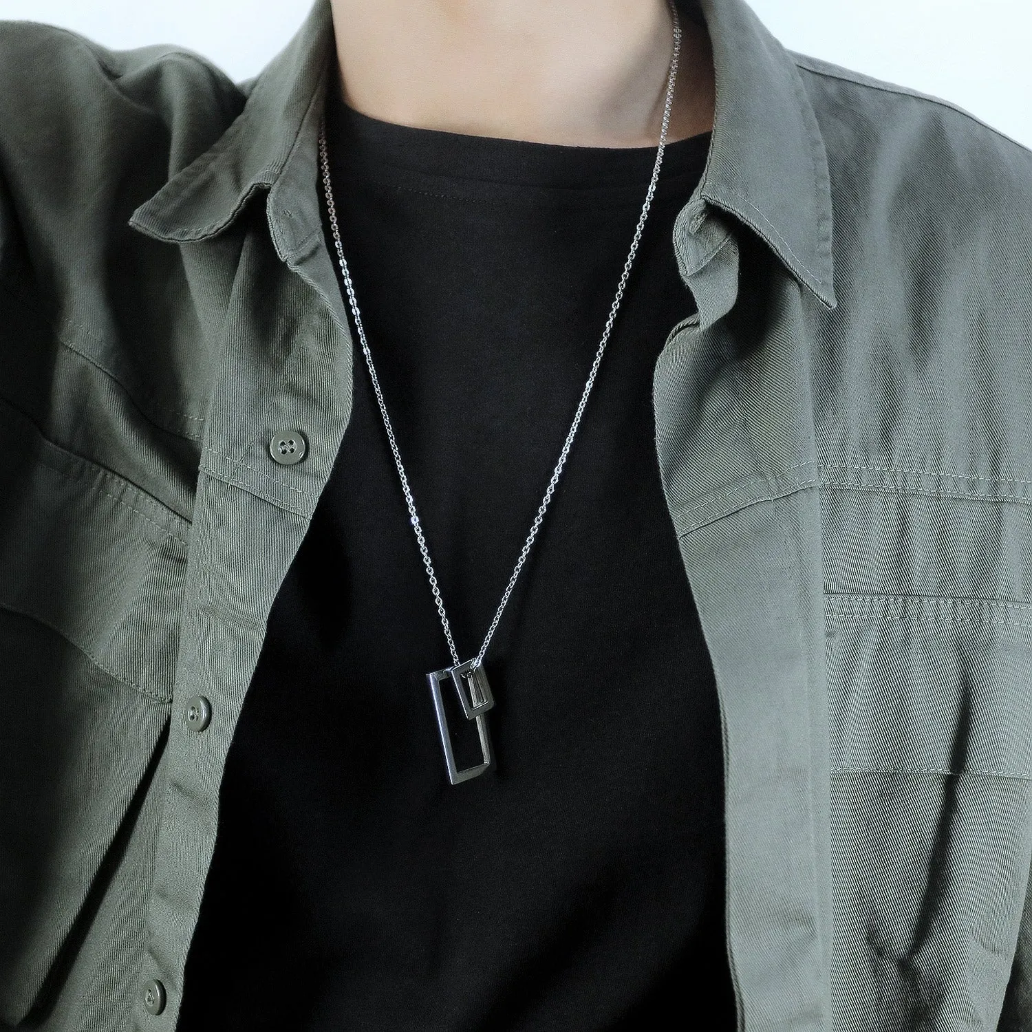 Men's Fashion Simple Pendant Necklace