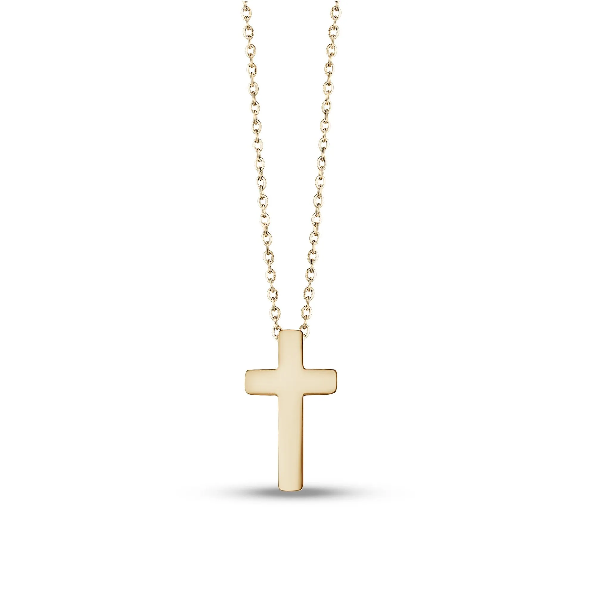 Minimal Cross Pendant