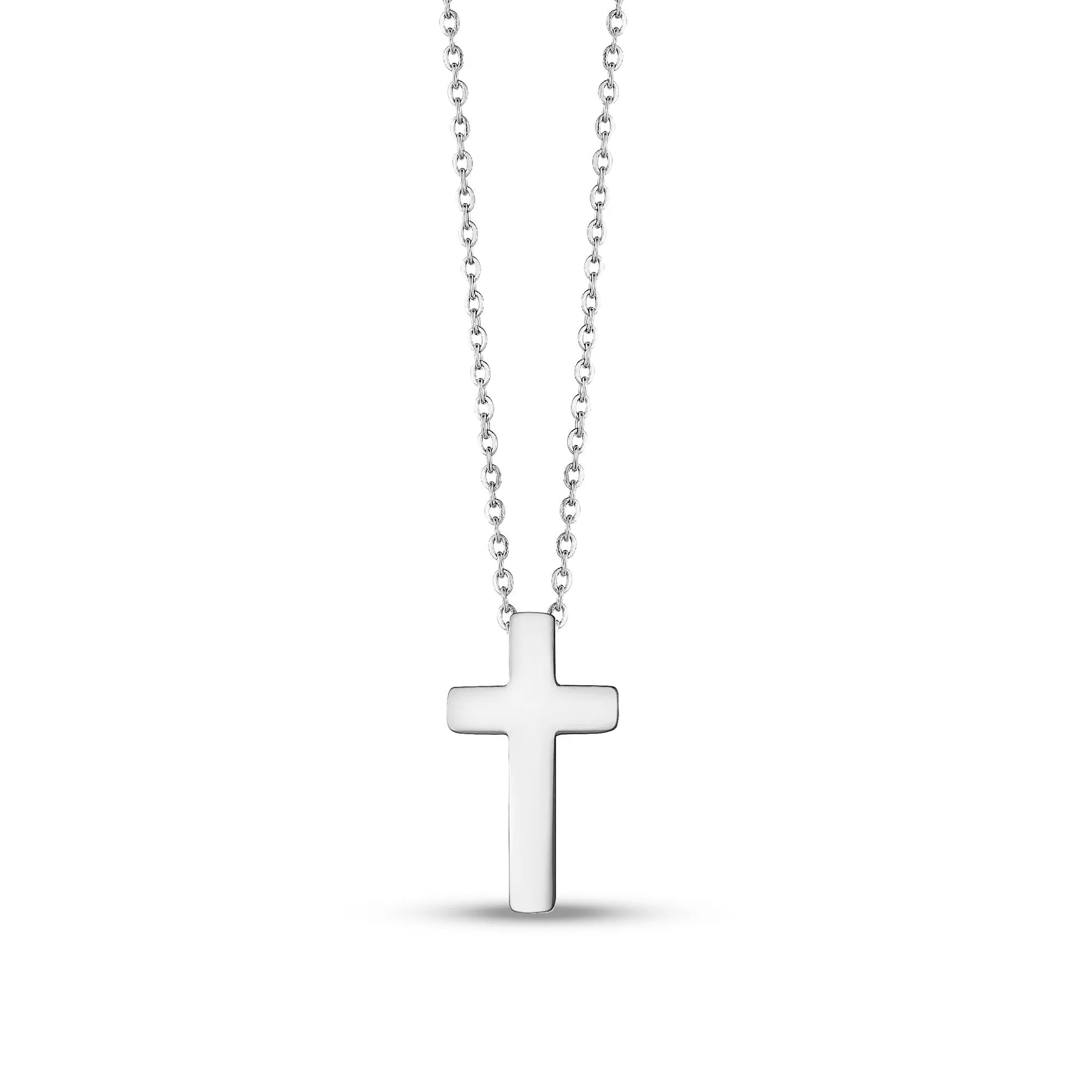 Minimal Cross Pendant