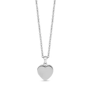 Minimal Heart Urn Pendant