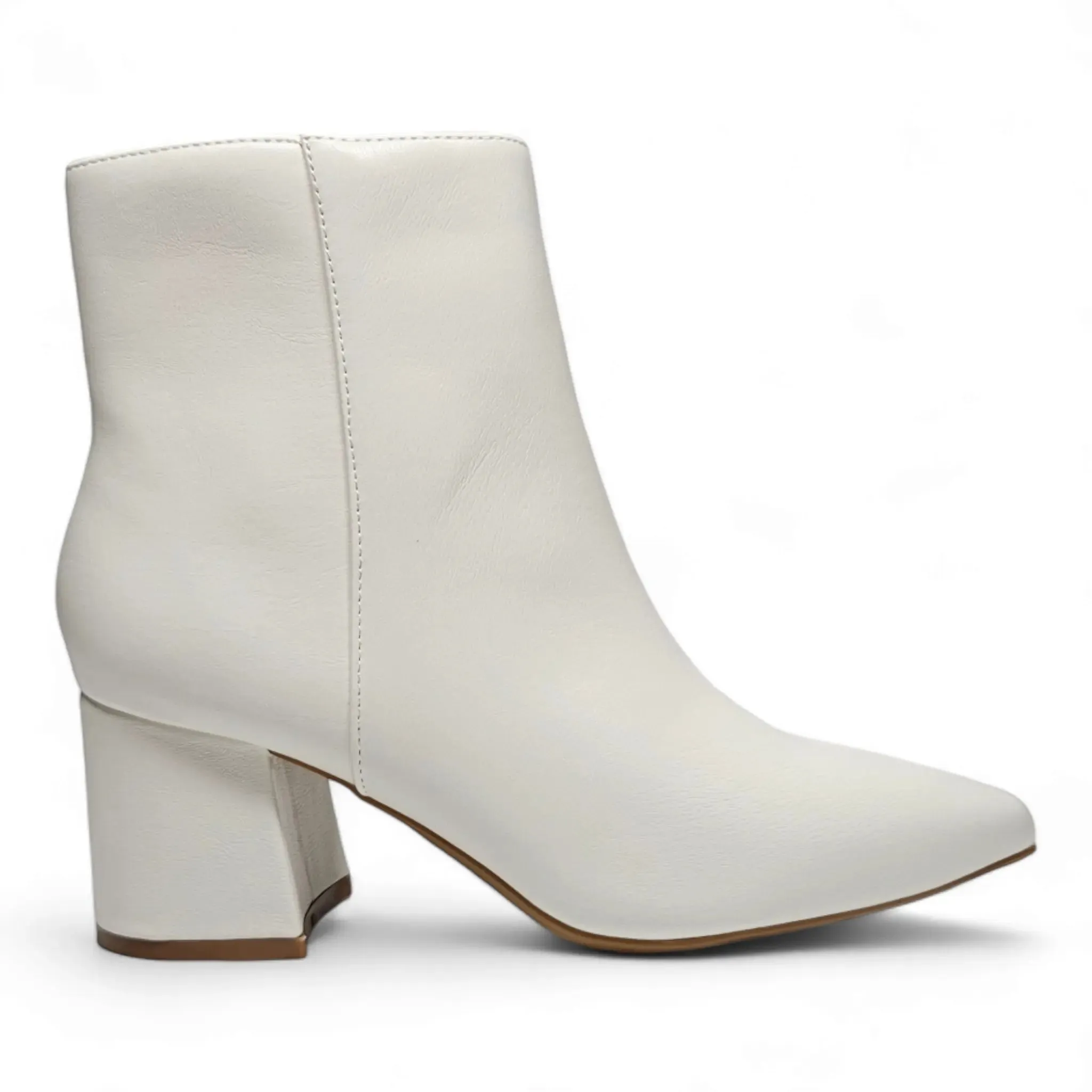 Mode Block Heel Ankle Bootie