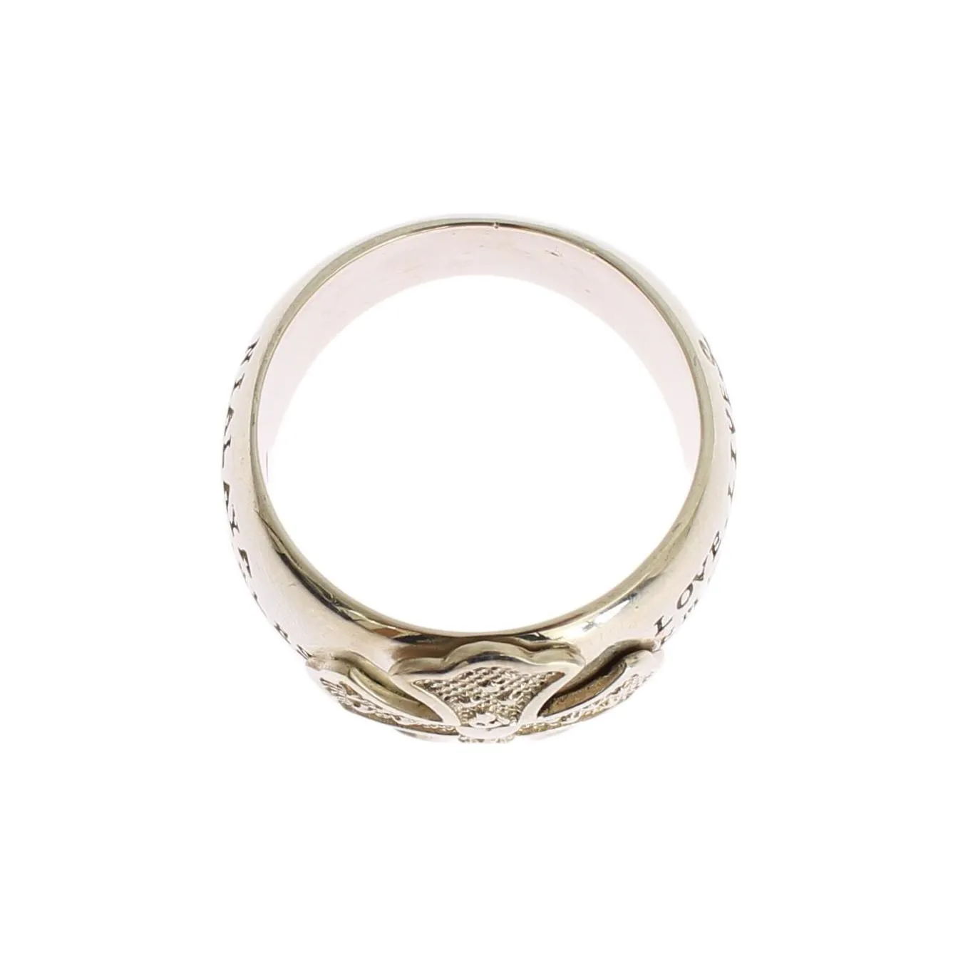 Nialaya Elegant Sterling Silver Statement Ring