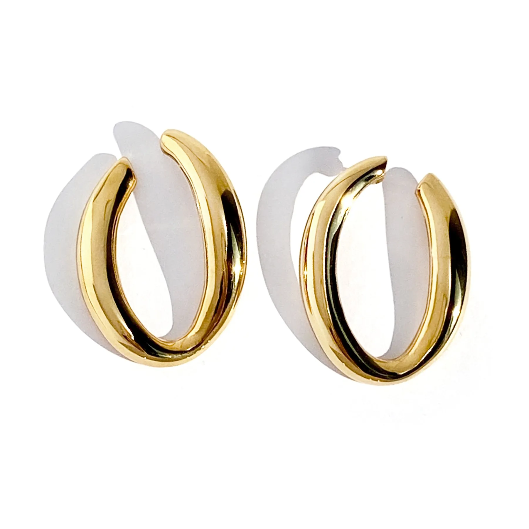 Nova 2-in-1 Studs - Gold