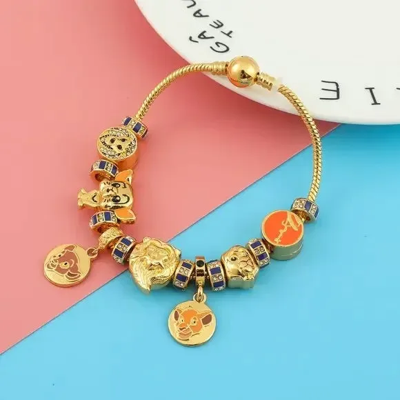 NWT LION King Charm Pumba Lana Bracelet.‎ Women's Fashion Accessories