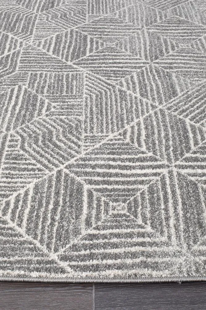 Oasis Silver Rug- 230cm x 160cm