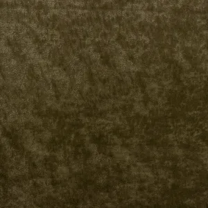 Olive Velvet Upholstery Fabric