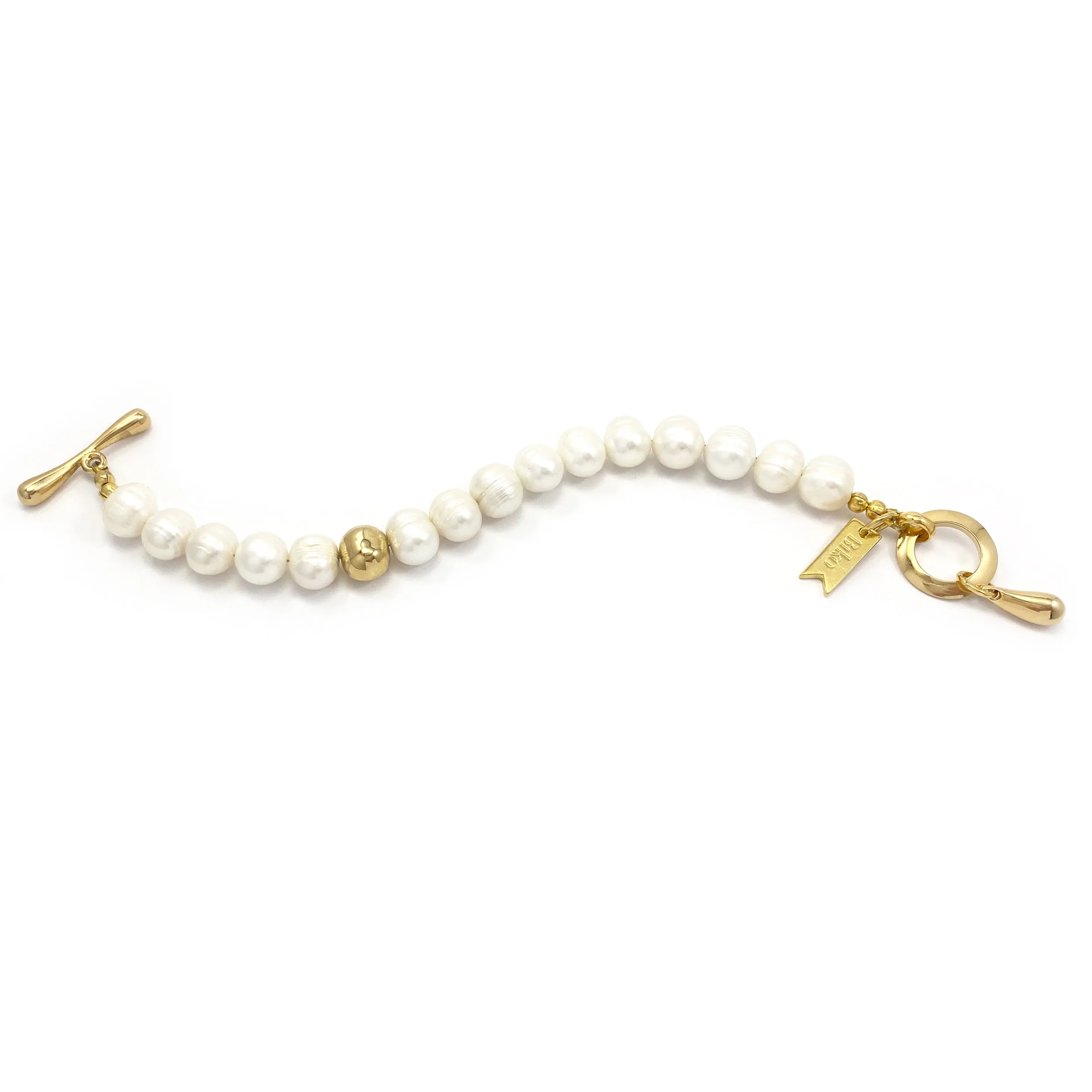 Paloma Pearl Bracelet - Gold