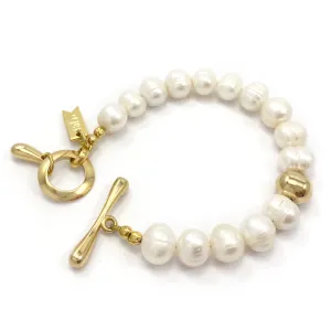 Paloma Pearl Bracelet - Gold