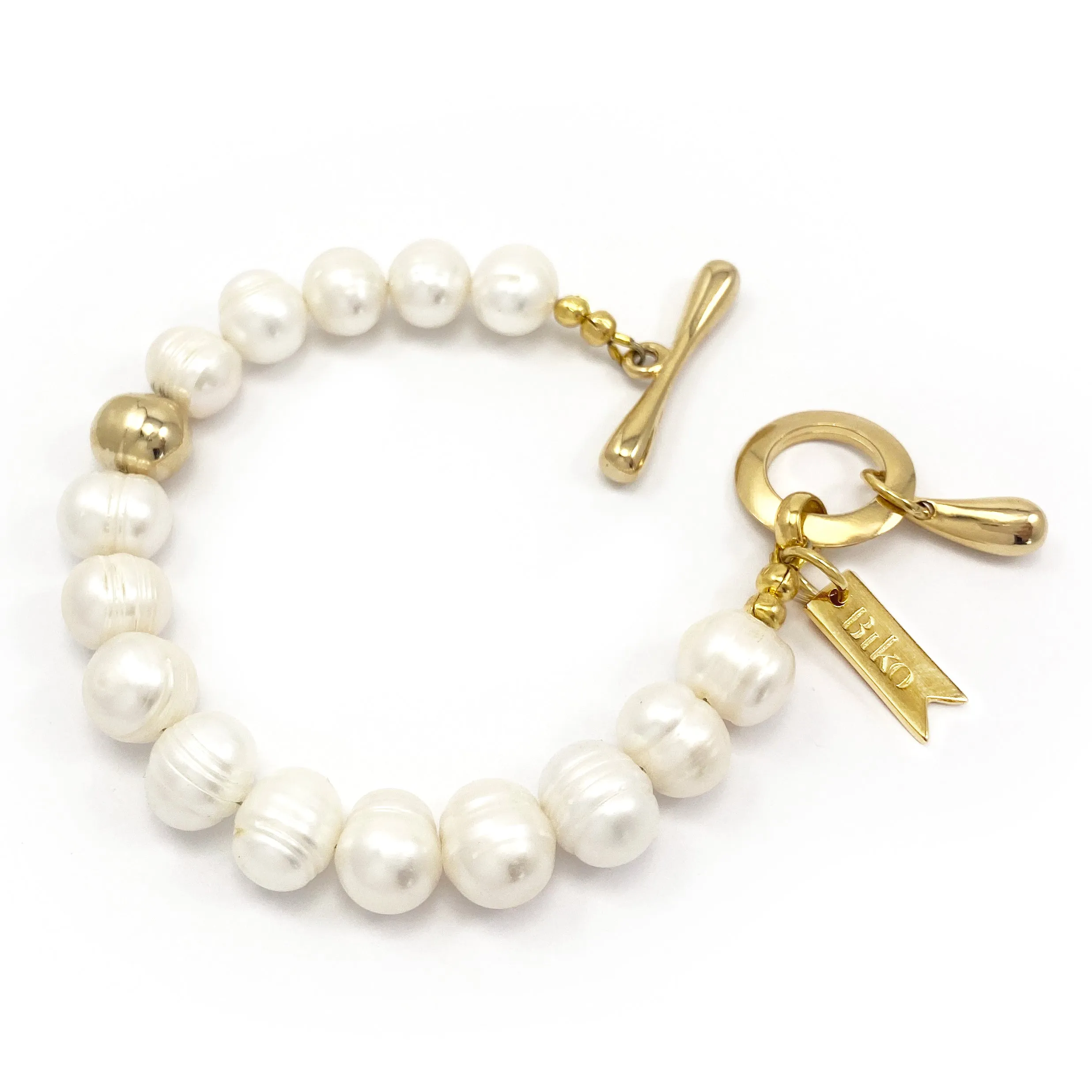 Paloma Pearl Bracelet - Gold