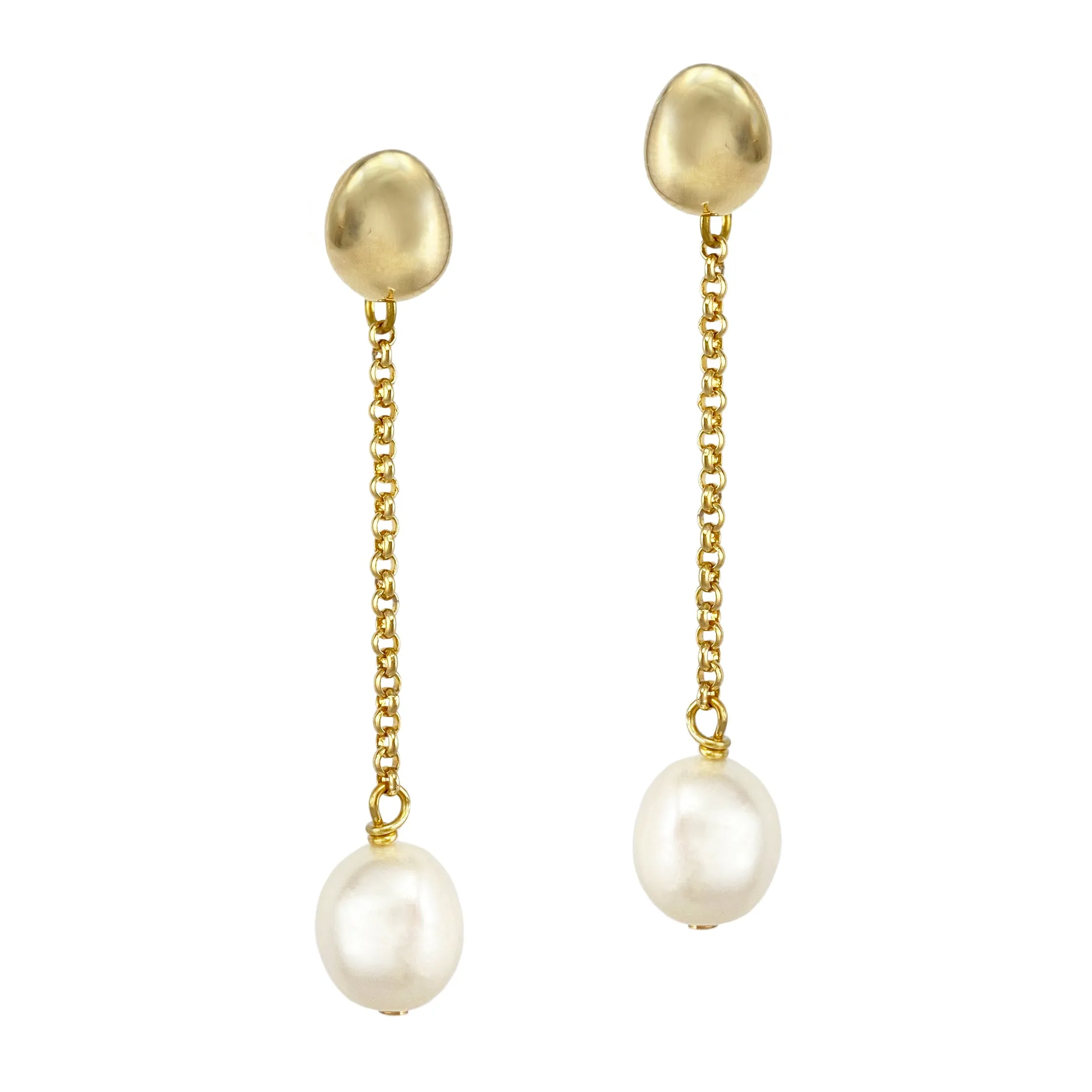 Paloma Pearl Drops - Gold