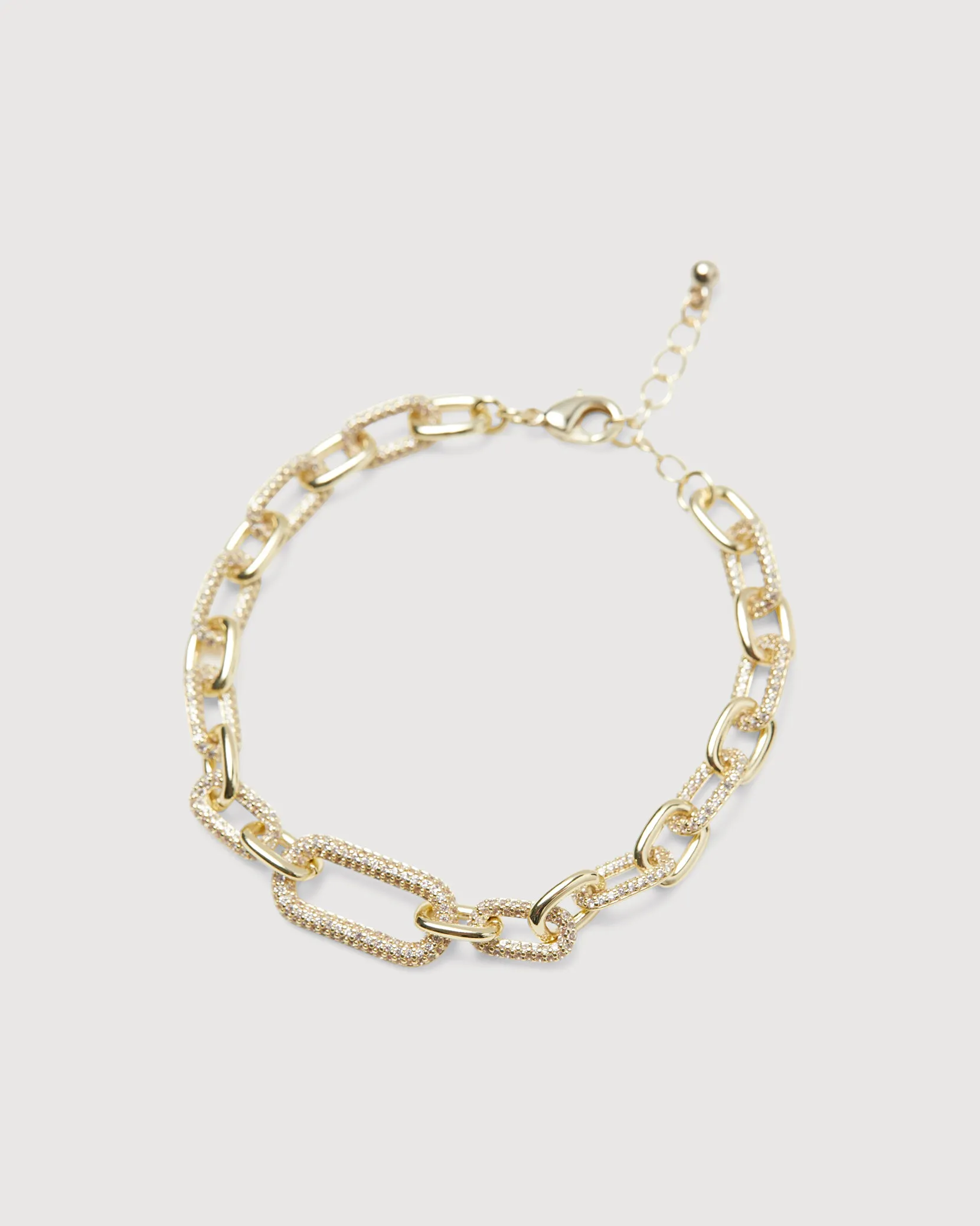 Pave Link Bracelet