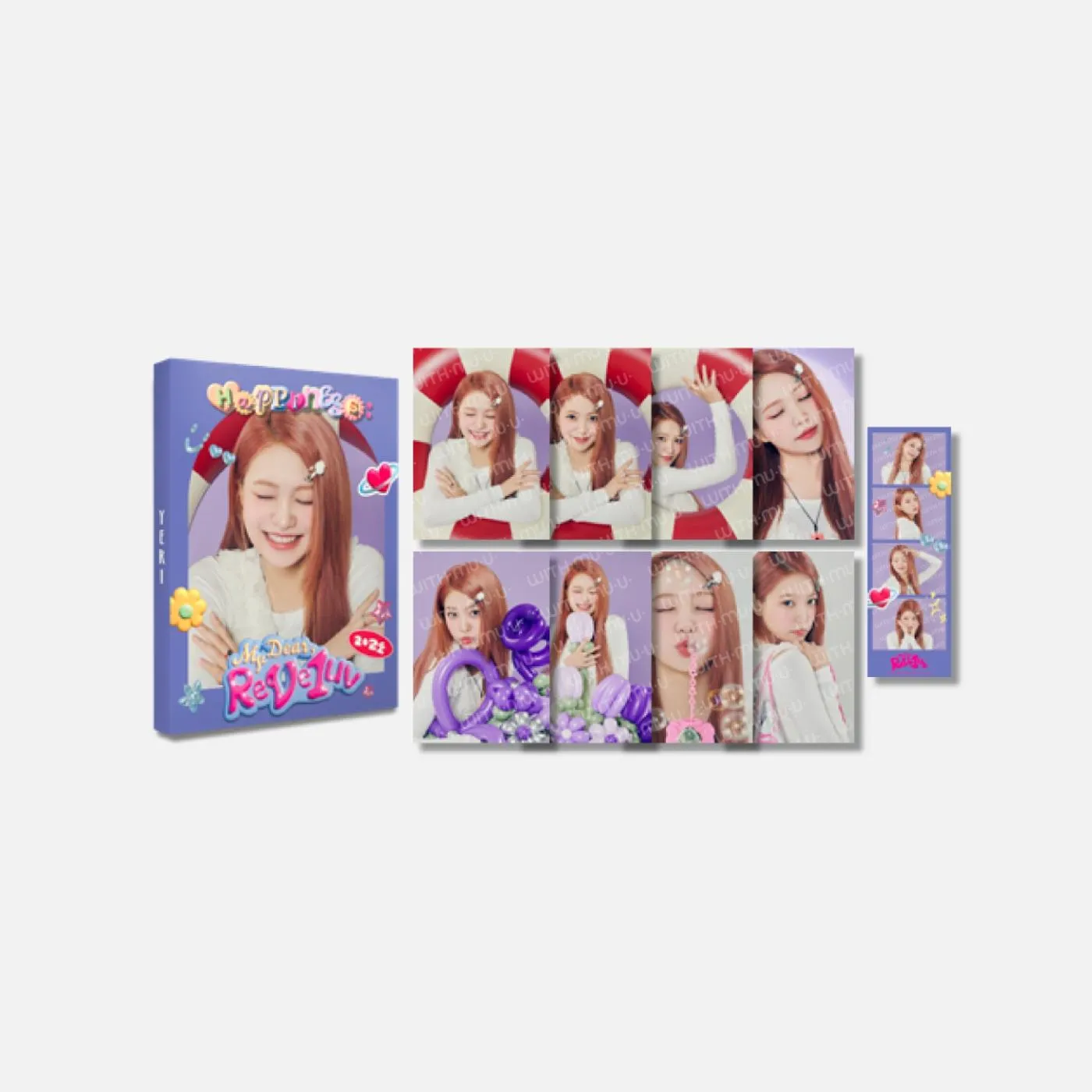 (PRE-ORDER) RED VELVET- [HAPPINESS : My Dear, ReVe1uv] 2024 FAN-CON OFFICIAL MD POSTCARD BOOK SET