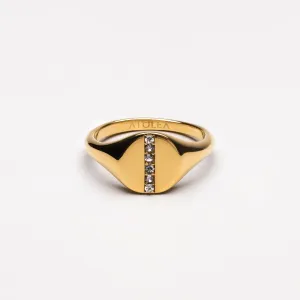 "Luna" Signet Ring