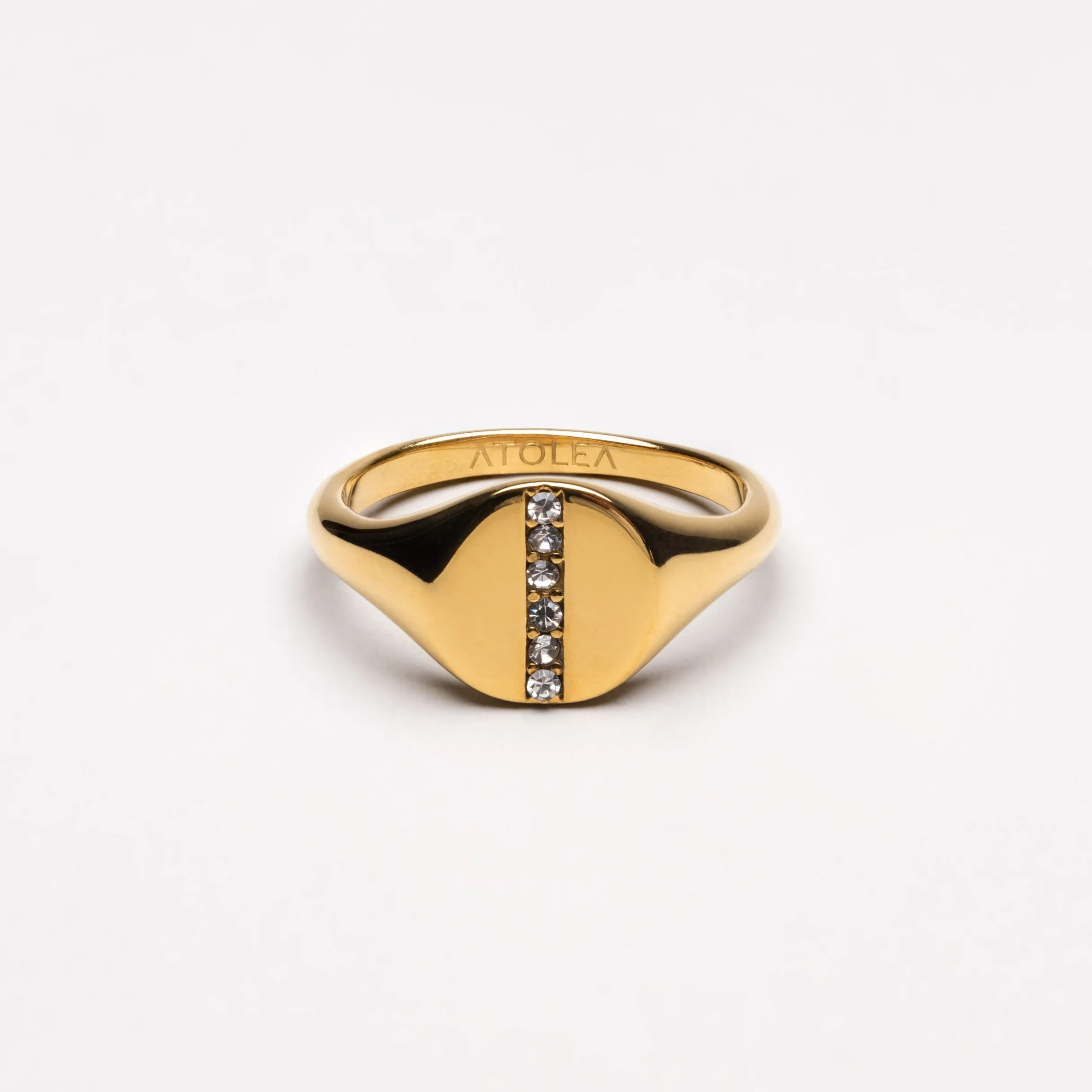 "Luna" Signet Ring