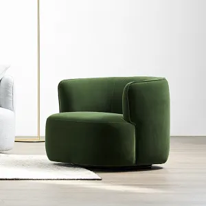 Ritz Armchair, Green Velvet