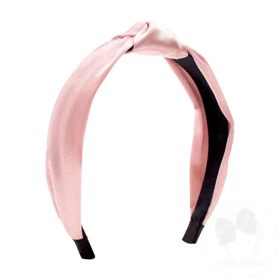 Satin Wrap Knot Headband