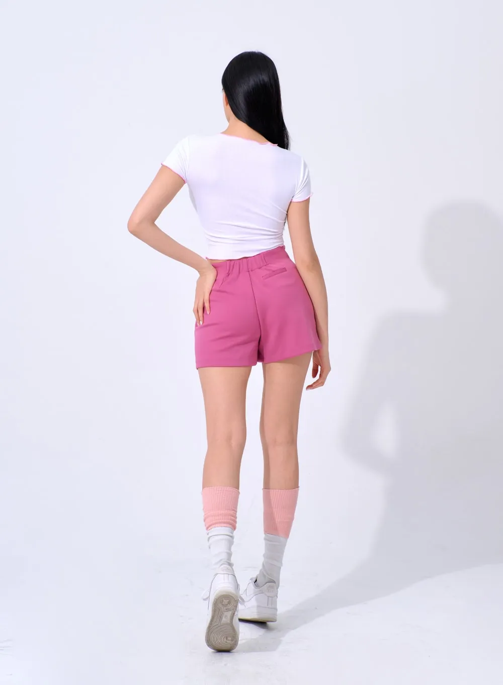 Simple Color Skort IA324