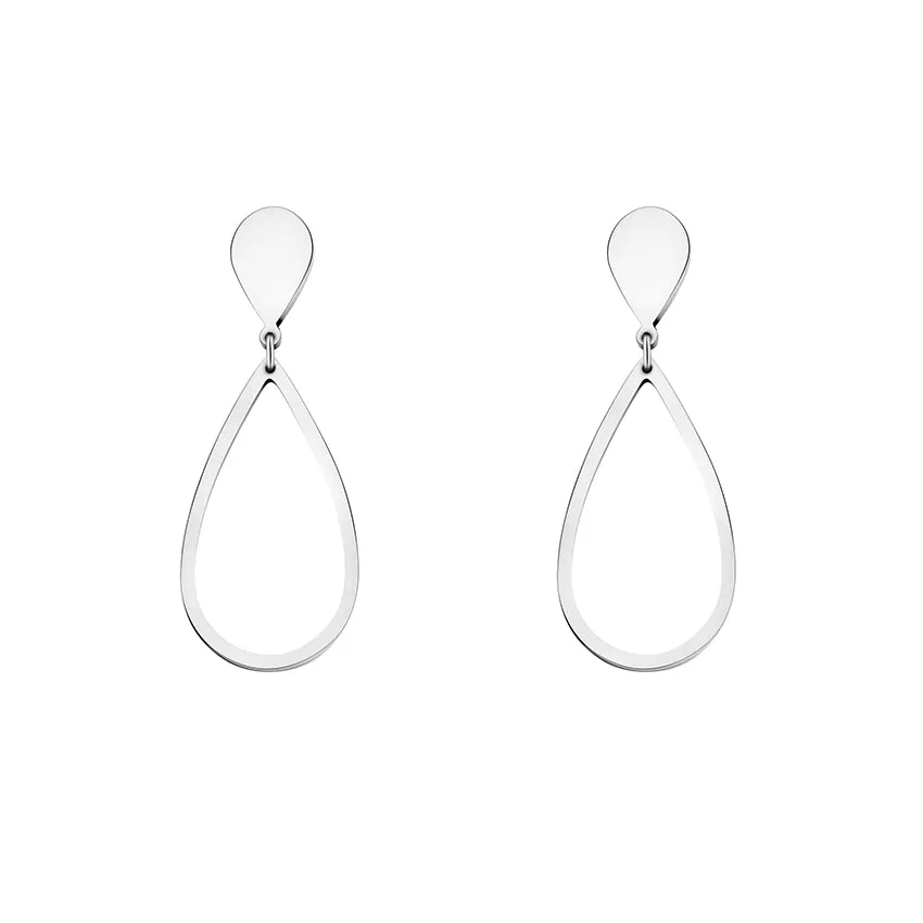 Simple Teardrop Earrings Vintage For Woman