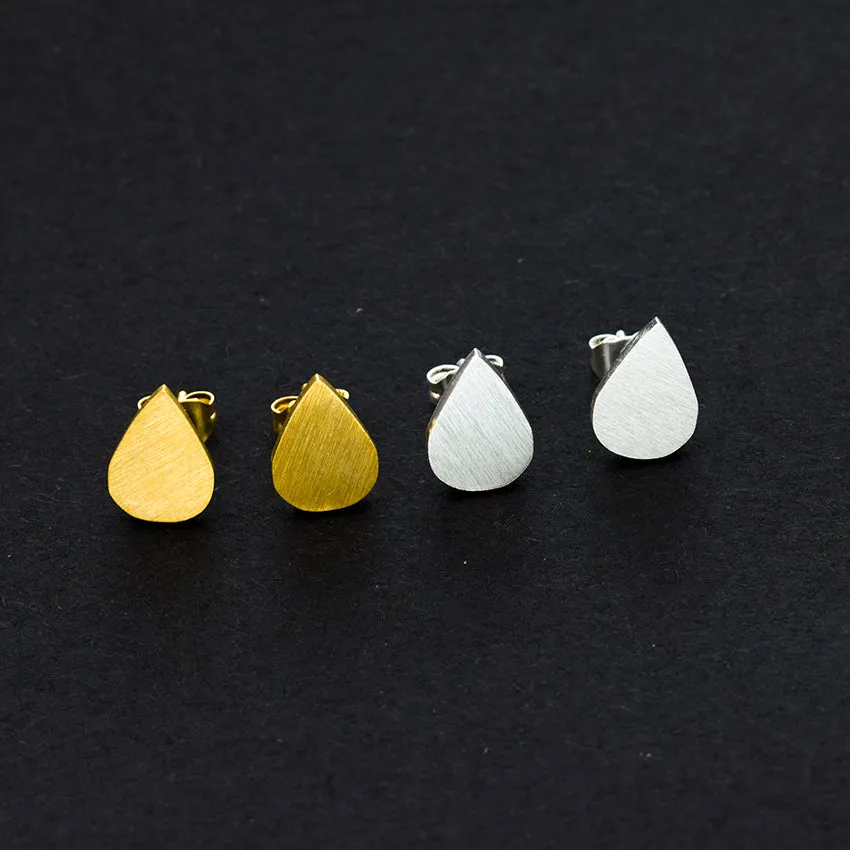 Simple Waterdrops Earrings For Women Stainless