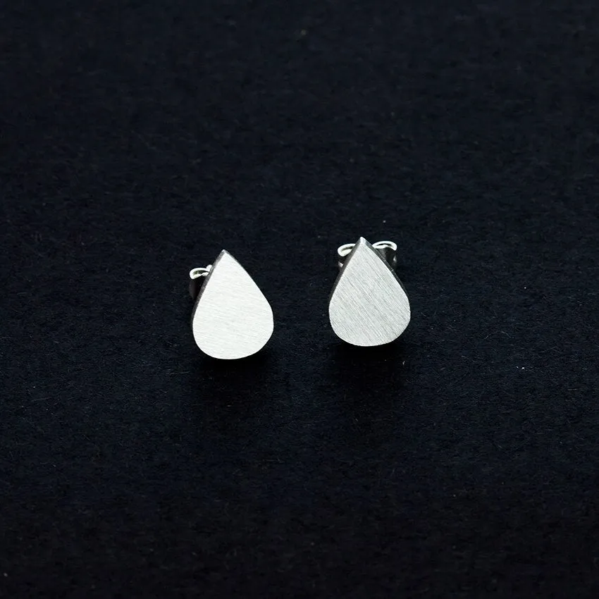 Simple Waterdrops Earrings For Women Stainless