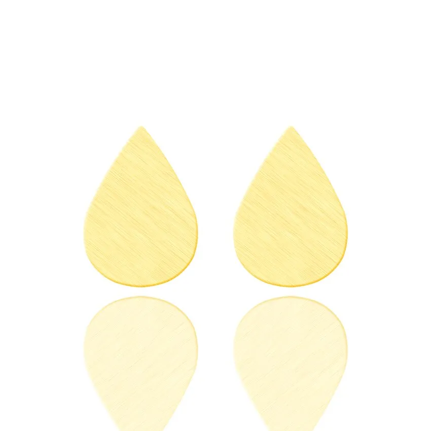 Simple Waterdrops Earrings For Women Stainless