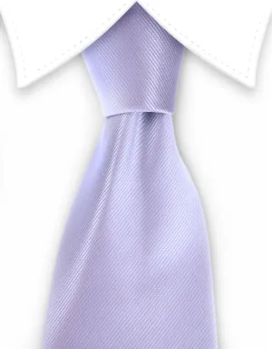 Solid Light Silver Necktie