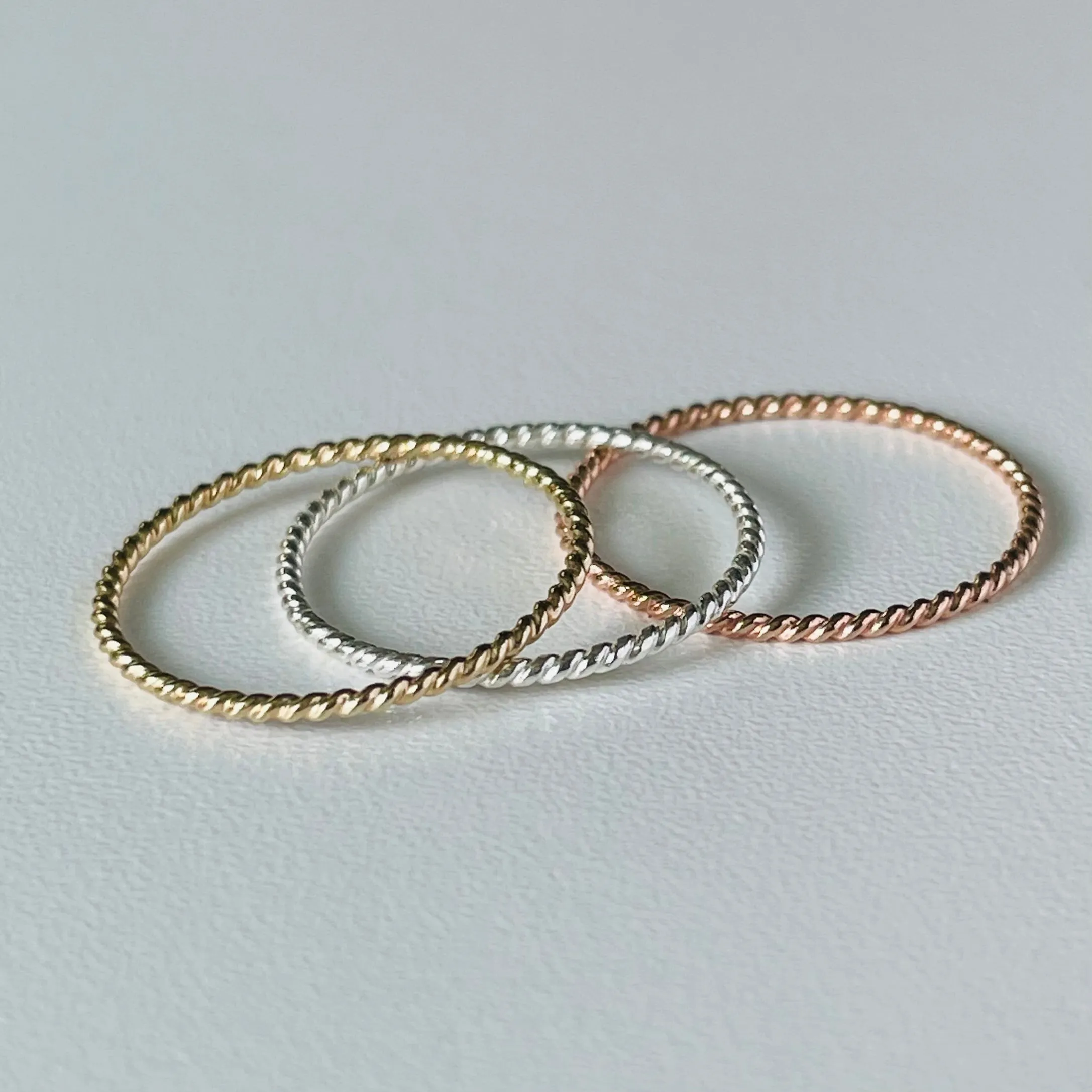 Stacking Twisted Ring